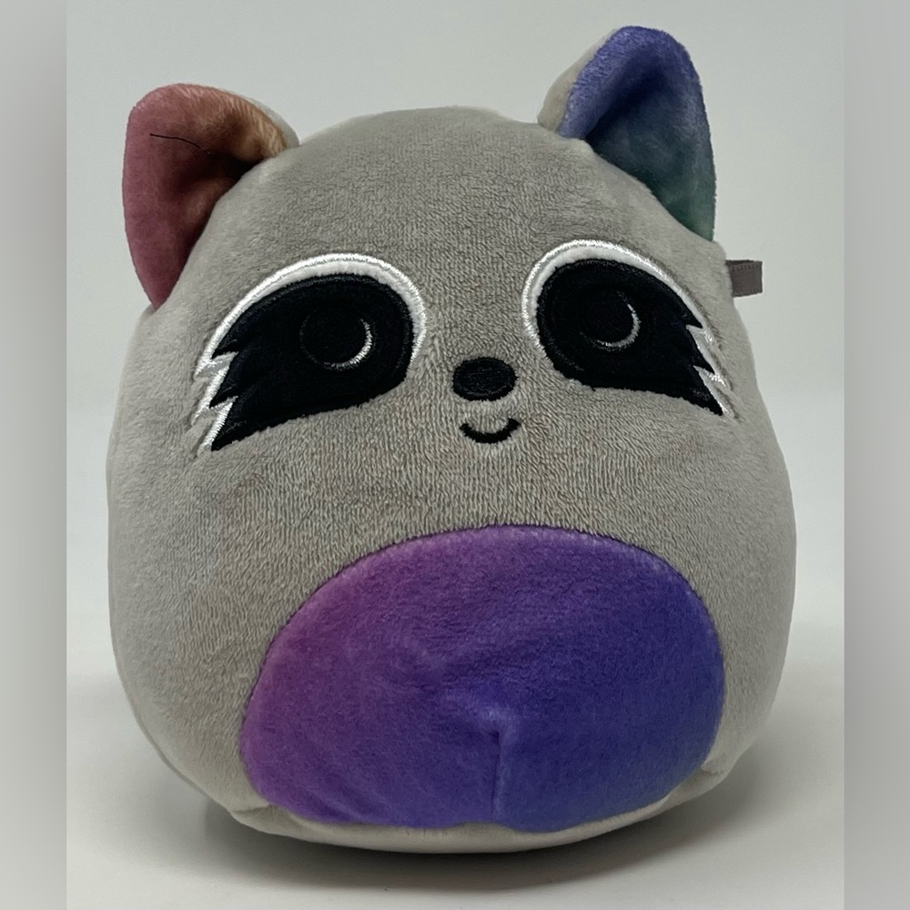SQUISHMALLOW: ‘Max’ the Raccoon Plush/Stuffed Animal. Approximately 5"